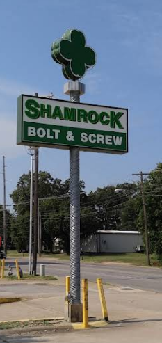 Shamrock Bolt & Screw Co sign

