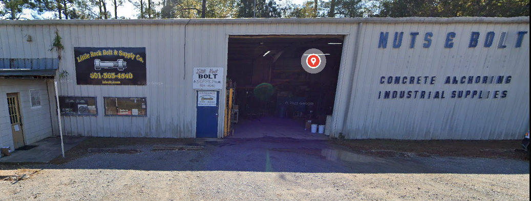 Little Rock Bolt & Srupply Co. store front