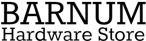 Barnum Hardware Store Logo