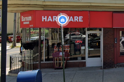 Barnum Hardware Store store front