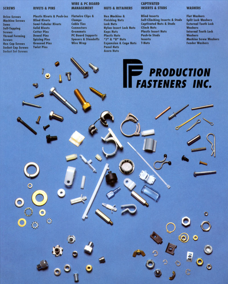 Production Fasteners inc. Line card