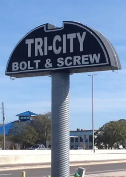 Tri-City Bolt & Screw sign
