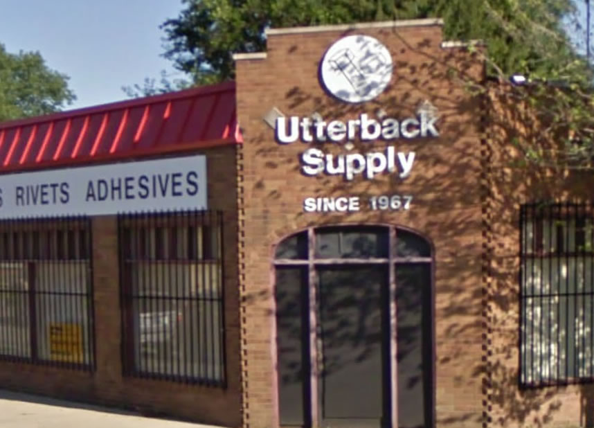 Utterback Supply Store Front.
