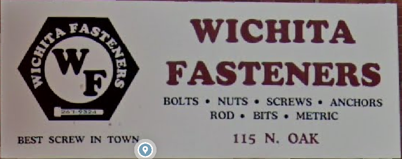 Wichita Fasteners Sign