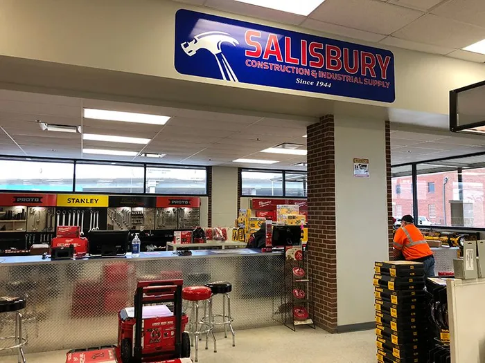 Salisbury Supply counter