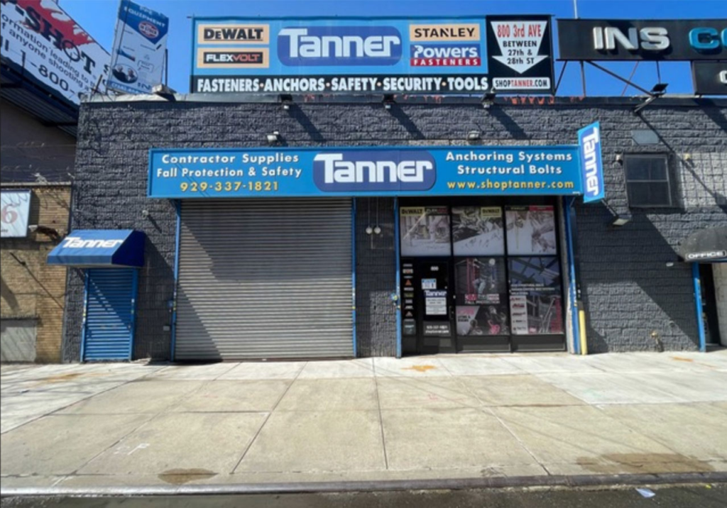 Tanner Fasteners & Industrial Supplies store front