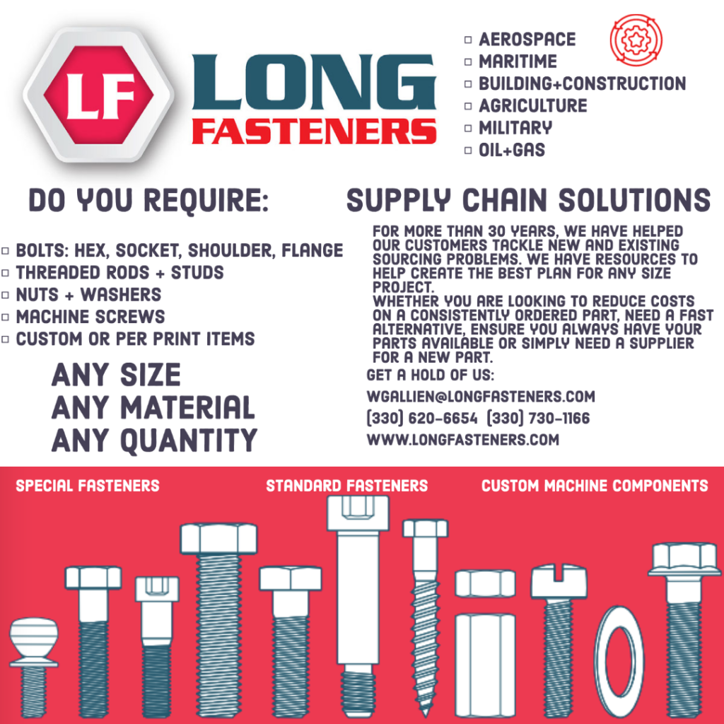 Long Fasteners line card