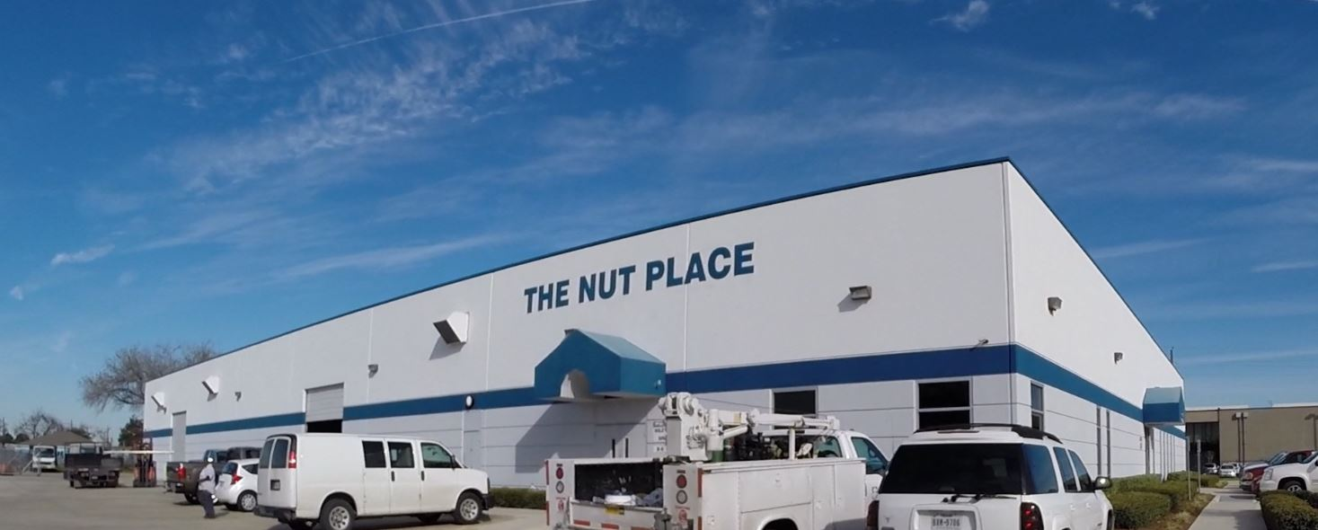 The Nut Place Store Front in Houston Texas