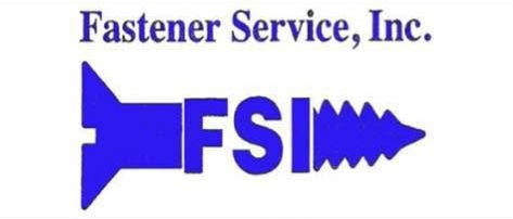 Fastener Service, Inc. Logo in Blue